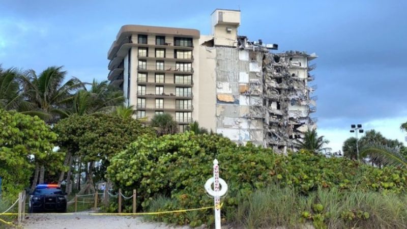 Confirman que son 10 los argentinos desaparecidos en el derrumbe de un edificio en Miami