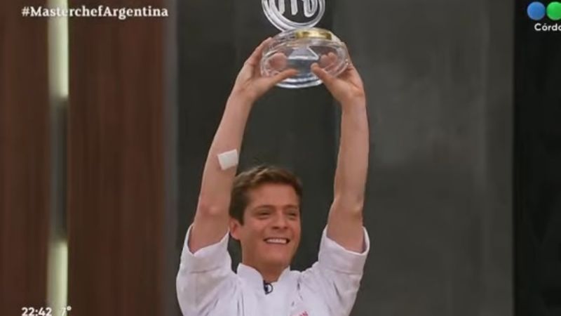 ¡Infartante!: Gastón Dalmau ganó "Masterchef Celebrity 2"