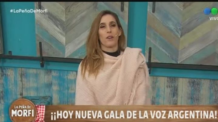 "¡Qué incómoda que estoy!": Soledad Pastorutti se puso mal en "La Peña de Morfi"