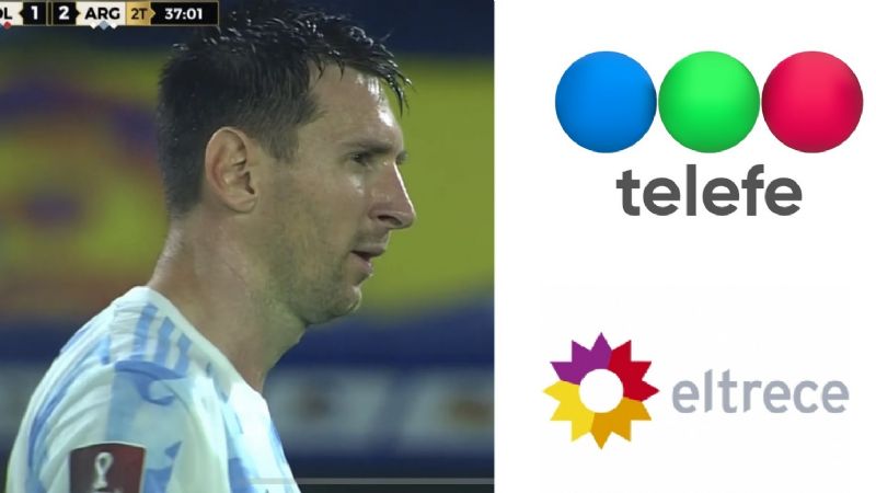 ¿Cómo le fue a Telefe y a El Trece con el rating frente al partido de Argentina?