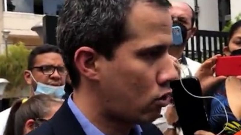 Venezuela: funcionarios del régimen de Maduro intentaron detener a Juan Guaidó