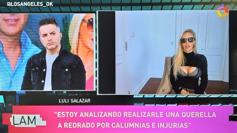 Luciana Salazar analiza demandar a Martín Redrado: "me trató casi de loca mentirosa, fabulera"