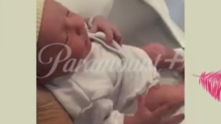 Difundieron el primer video de la bebé de Pampita