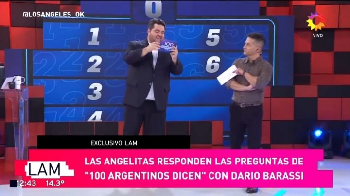 Darío Barassi unió "100 argentinos dicen" a LAM y arrasó con el rating