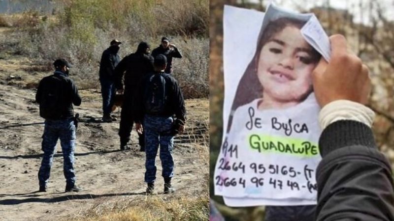 Caso Guadalupe: no se encontró nada en las huellas de San Juan y definen todo como "muy difícil"