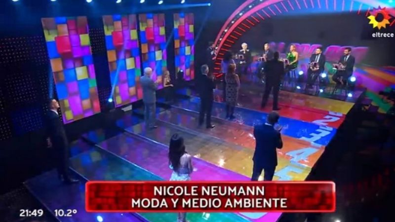 Los 8 escalones: una mujer ganó un millón de pesos y así reaccionó Nicole Neumann