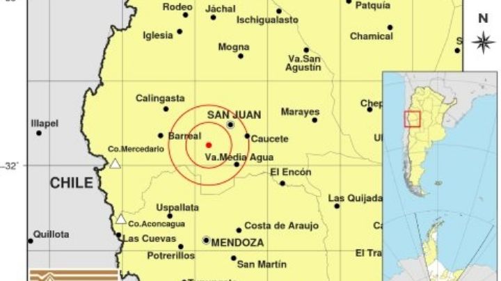 Domingo movido: tres sismos intensos se registraron en San Juan en las primeras horas