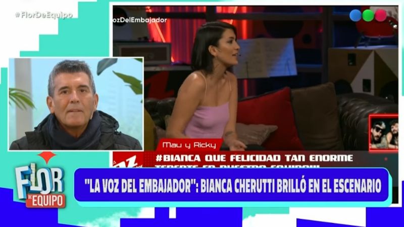 Cherutti tras la actuación de su hija en La Voz: "lloré como un chico"