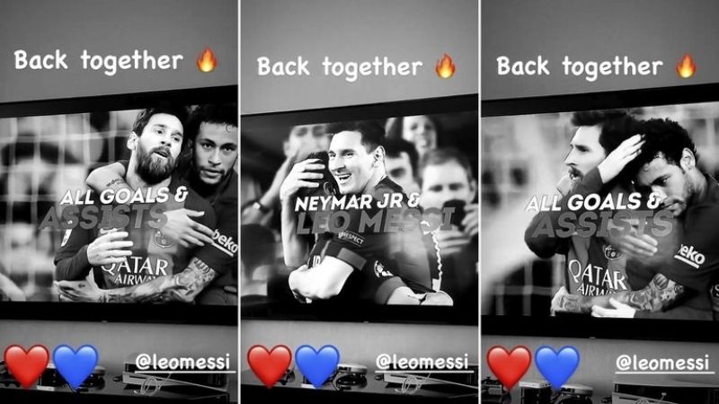 Messi llegó a París, enloqueció a la hinchada y Neymar le dio la bienvenida al PSG
