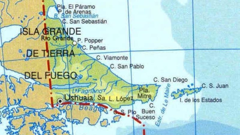 Intendente de Ushuaia calificó como "inaceptable" la extensión del límite marítimo de Chile