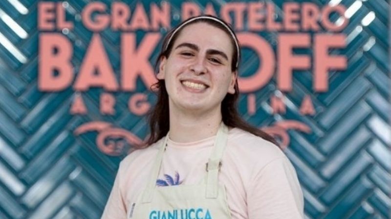 Bake Off Argentina: quién es Gianlucca, el competidor de la enorme sonrisa