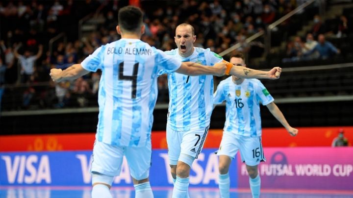Mundial de Futsal: por penales Argentina pasó a Semifinal