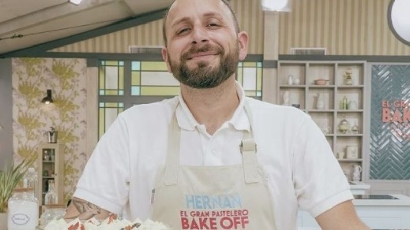 Bake Off Argentina: ¿quién es Hernán, el pastelero que fue tendencia en Twitter?
