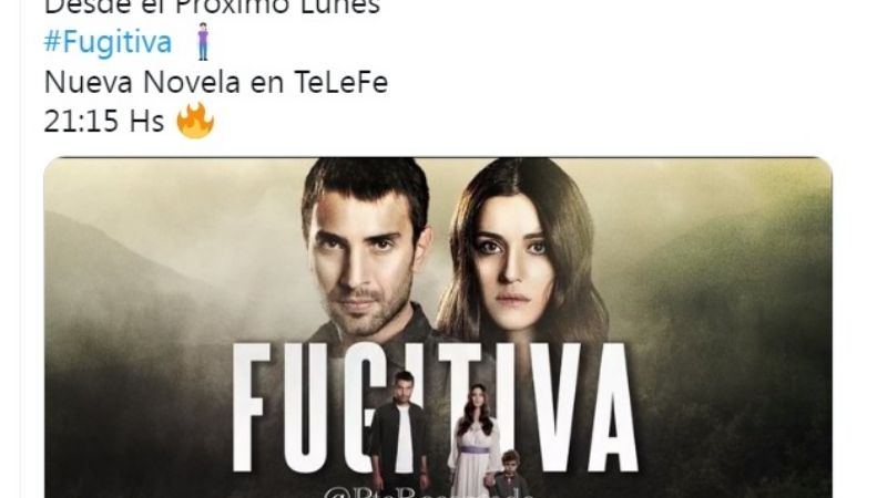 "Fugitiva", con fecha y horario de estreno en Telefe