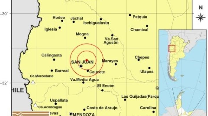 A un año del terremoto, un fuerte sismo se registró en San Juan