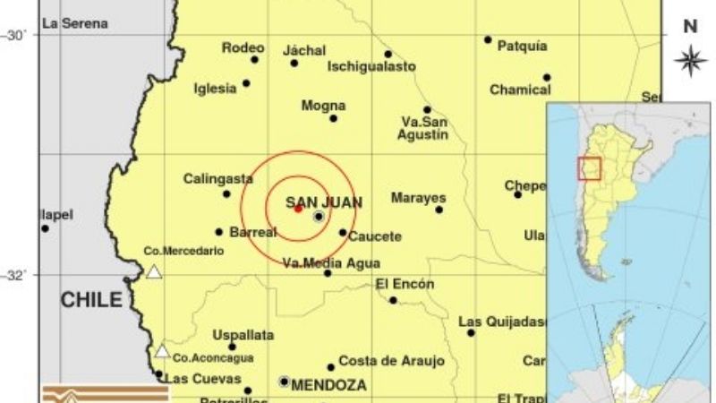 Fuerte sismo estremeció a San Juan este jueves en la tarde