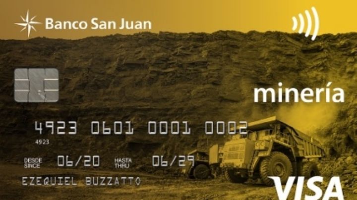 Banco San Juan lanzó su tarjeta Visa Minera en la Expo Minera 2022