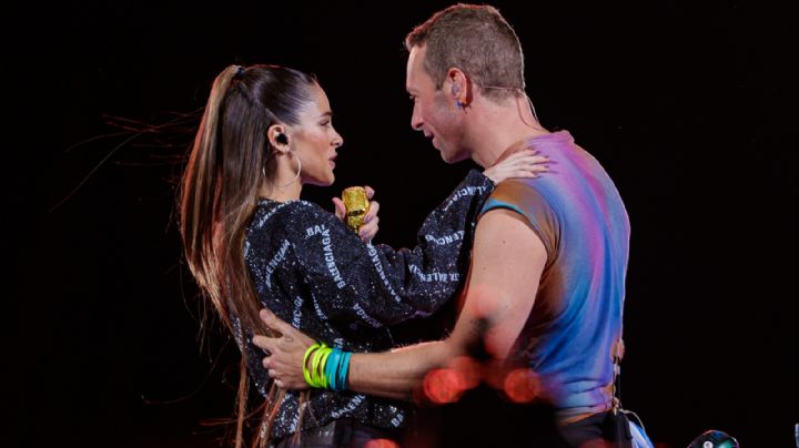 Tini sorprendió en el quinto concierto de Coldplay en River