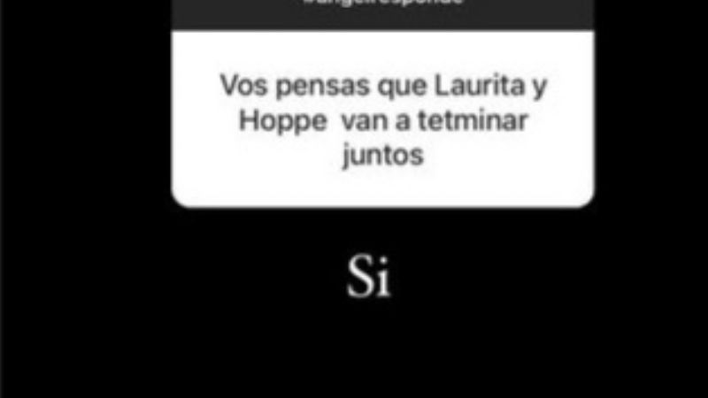 Ángel de Brito se refirió a la relación de Laura Fernández y Hoppe: ¿terminan juntos?