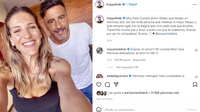 Ángel de Brito se refirió a la relación de Laura Fernández y Hoppe: ¿terminan juntos?
