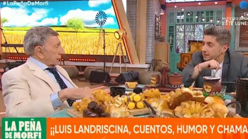 "Me duele la Patria": Luis Landriscina emocionó en "La Peña de Morfi"