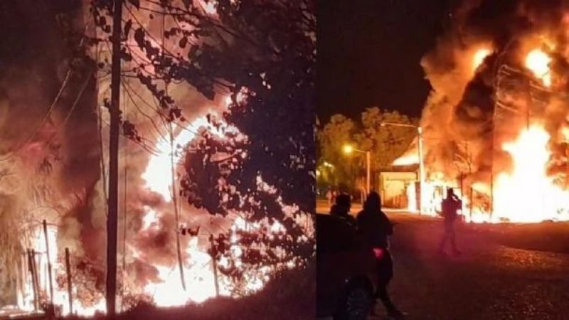 Incendio que destruyó una recicladora en Sarmiento: buscan reactivarla y preocupa el futuro de los empleados