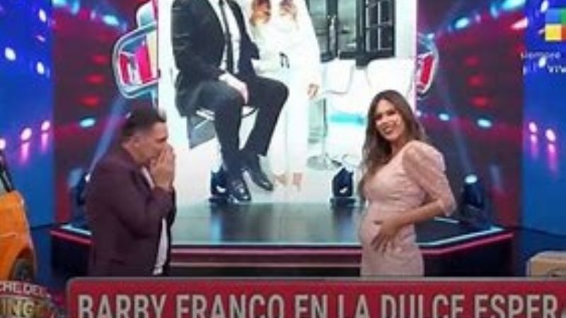 Barby Franco confirmó que espera un hijo con Fernando Burlando