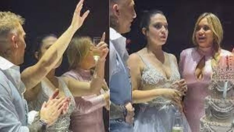 Emotivo: El Polaco bailó el vals con su hija Sol en su fiesta de 15