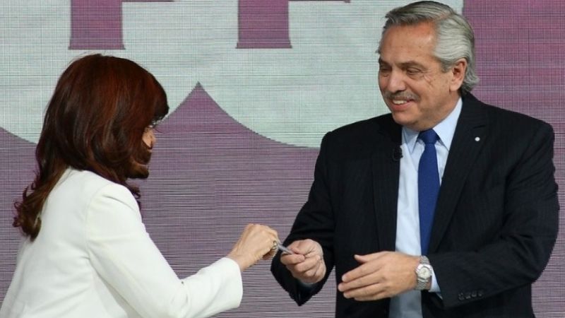 Tras un mes sin verse, Alberto Fernández cenó con Cristina Kirchner en Olivos