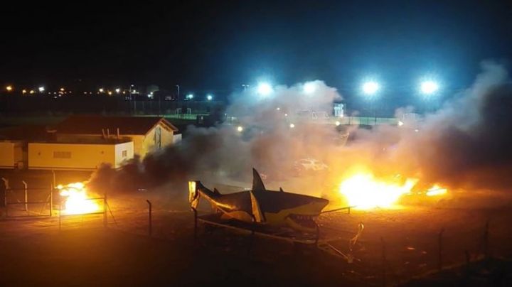Incendiaron 5 autos tras la caída de Aldosivi con Godoy Cruz
