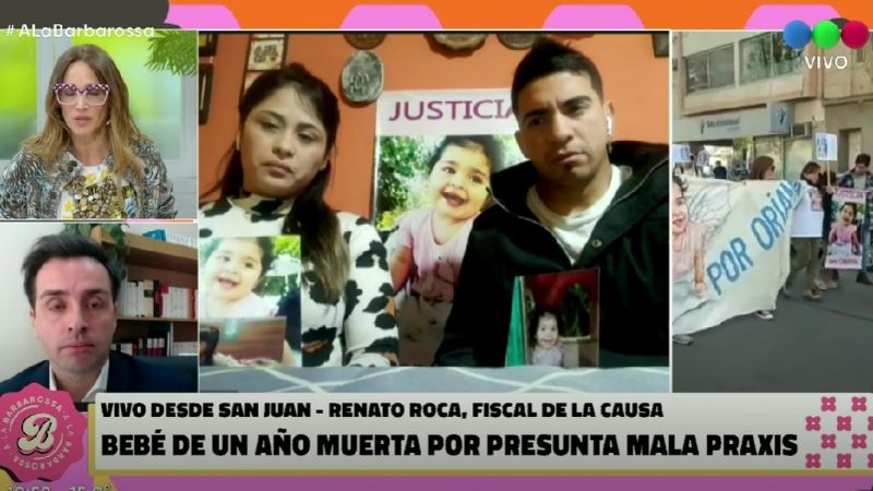 Mamá de Oriana en la prensa nacional: "ojalá ningún otro papá pase este dolor que estamos sufriendo"