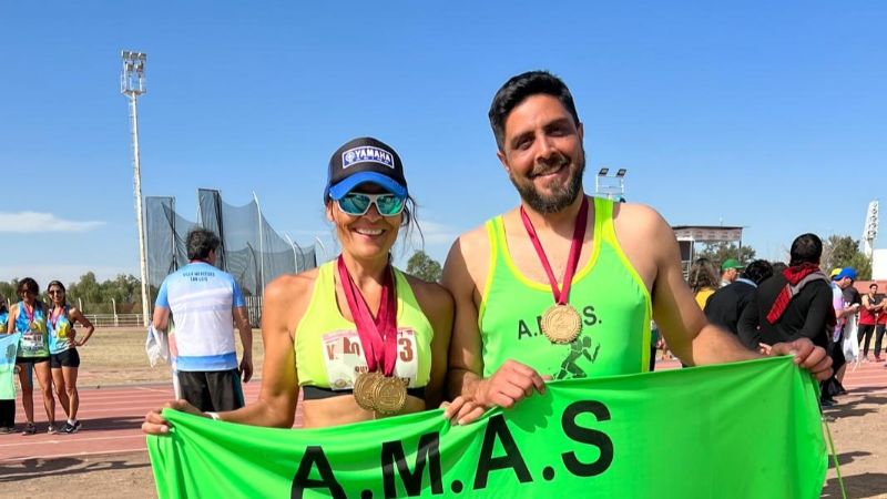 Sanjuaninos se consagraron campeones nacionales en pruebas de atletismo