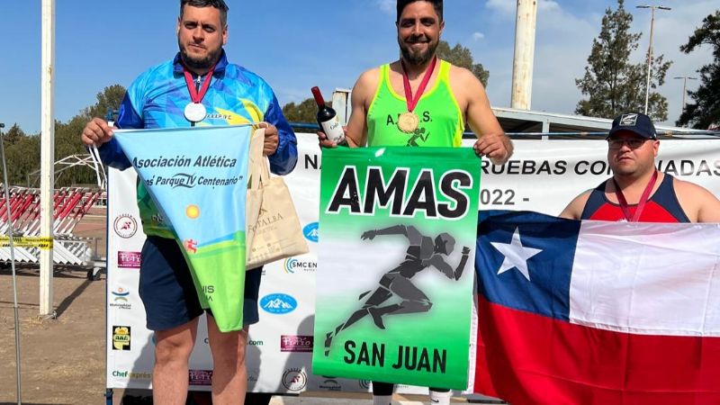 Sanjuaninos se consagraron campeones nacionales en pruebas de atletismo