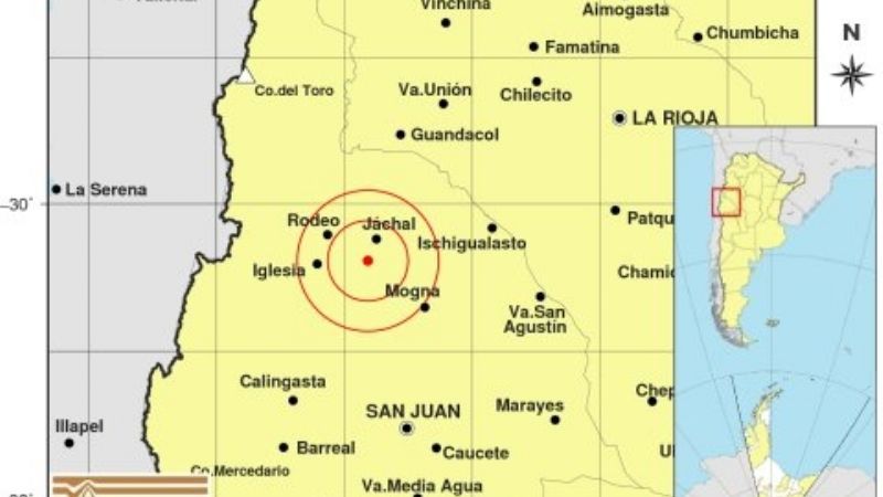 Fuerte sismo en San Juan sacudió la tarde de este martes
