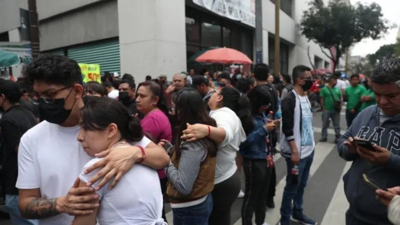 Intenso terremoto en México: son dos las personas fallecidas