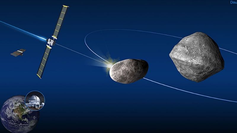 La NASA realizará por primera vez una prueba para desviar el impacto de un asteroide con la Tierra