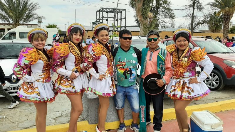 Fieles de varias provincias llegaron a San Juan en honor a la Virgen de Copacabana