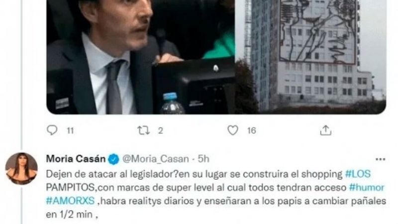Moria Casán fue letal con Roberto García Moritán: ¿Qué digo?