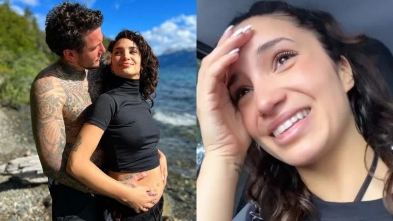 Alex Caniggia y Melody Luz se enteraron del sexo de su bebé