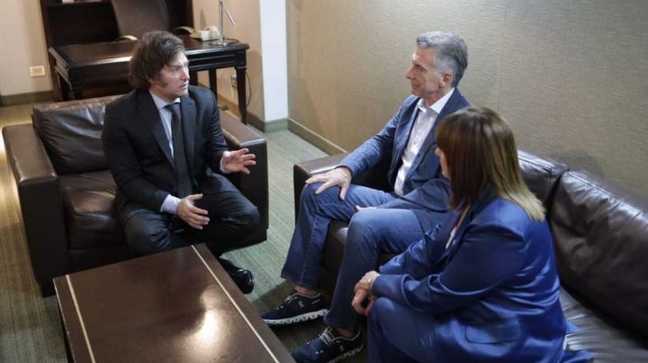 Mientras perfila medidas y gabinete, Javier Milei se reunió con Macri