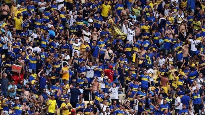Video: así se vivió y cantó el Himno Nacional Argentino en la final de la Copa Libertadores