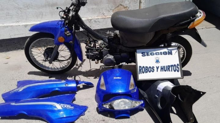 Recuperaron una moto robada tras 5 allanamientos en Chimbas y Capital