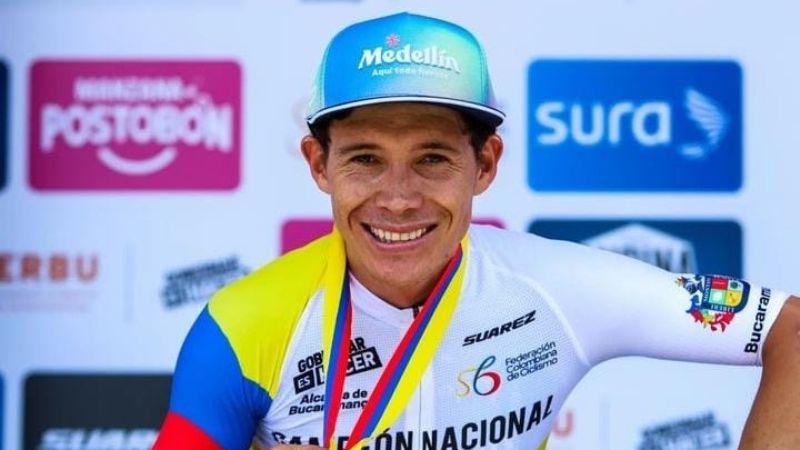 Tras la consagrarse ganador de la Vuelta a San Juan, López sumó una nueva medalla en Colombia
