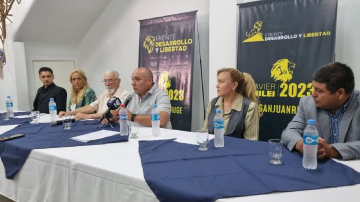 Lanzaron el Frente Desarrollo y Libertad en San Juan