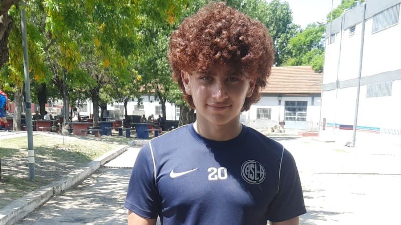 Fabricio, el adolescente sanjuanino que debutó en San Lorenzo con un triunfo