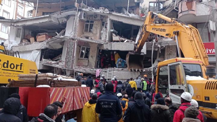 Terremoto en Turquía y Siria: ya son casi 10 mil los muertos y hay 45 mil heridos
