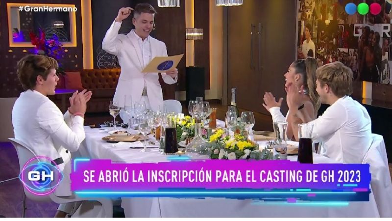 Santiago del Moro abrió la convocatoria para el casting de Gran Hermano 2023