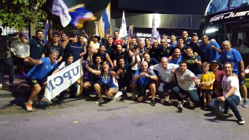 Con el apoyo de su público, UPCN Voley viajó a Tucumán por la Liga Argentina
