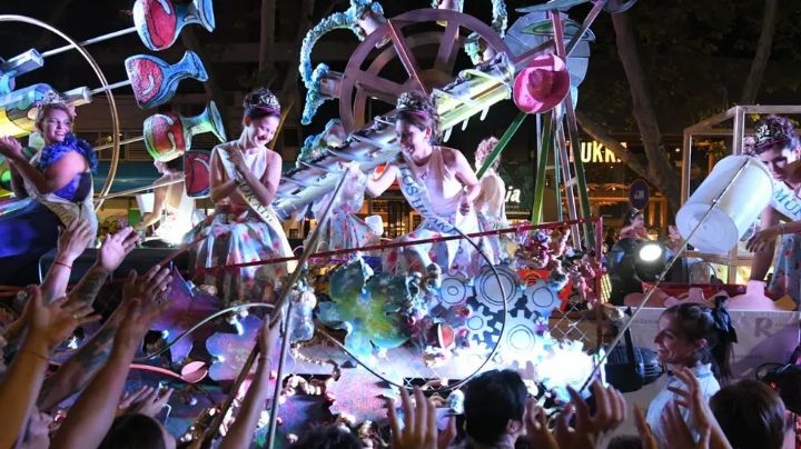 Arrancó la Fiesta Nacional de la Vendimia en Mendoza, con desfiles y shows