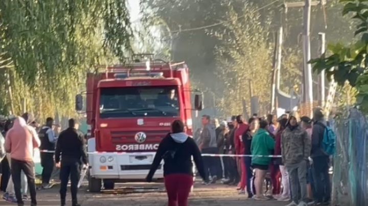 Tragedia en Mendoza: tres hermanitos murieron en el incendio de su casa
